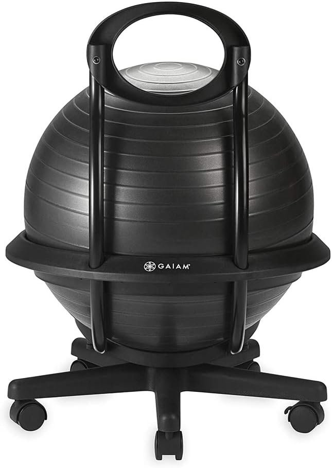 Gaiam Balance Ball Chair Review Senior Fit Life