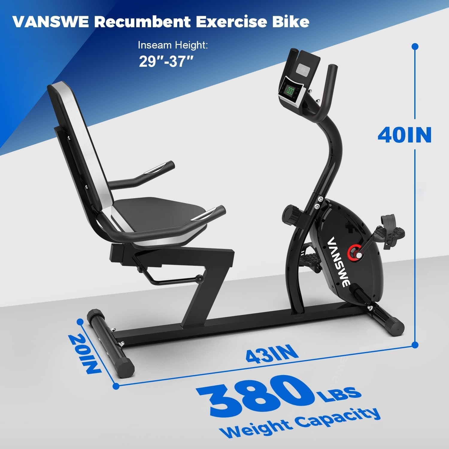 Vanswe Exercise Bike For Adults Review - Senior Fit Life