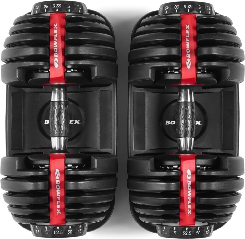 Bowflex SelectTech 552 Adjustable Dumbbells (Pair) and Stand Bundle