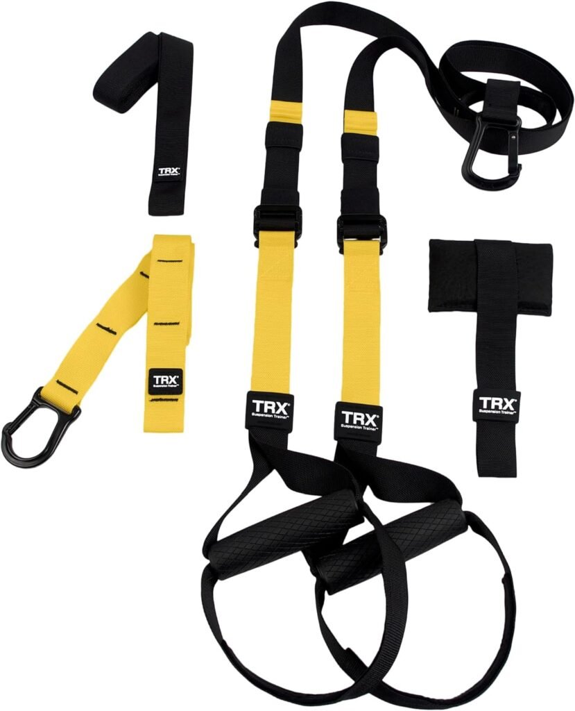 TRX PRO3 Suspension Trainer System Design  Durability| Includes Three Anchor Solutions, 8 Video Workouts  8-Week Workout Program