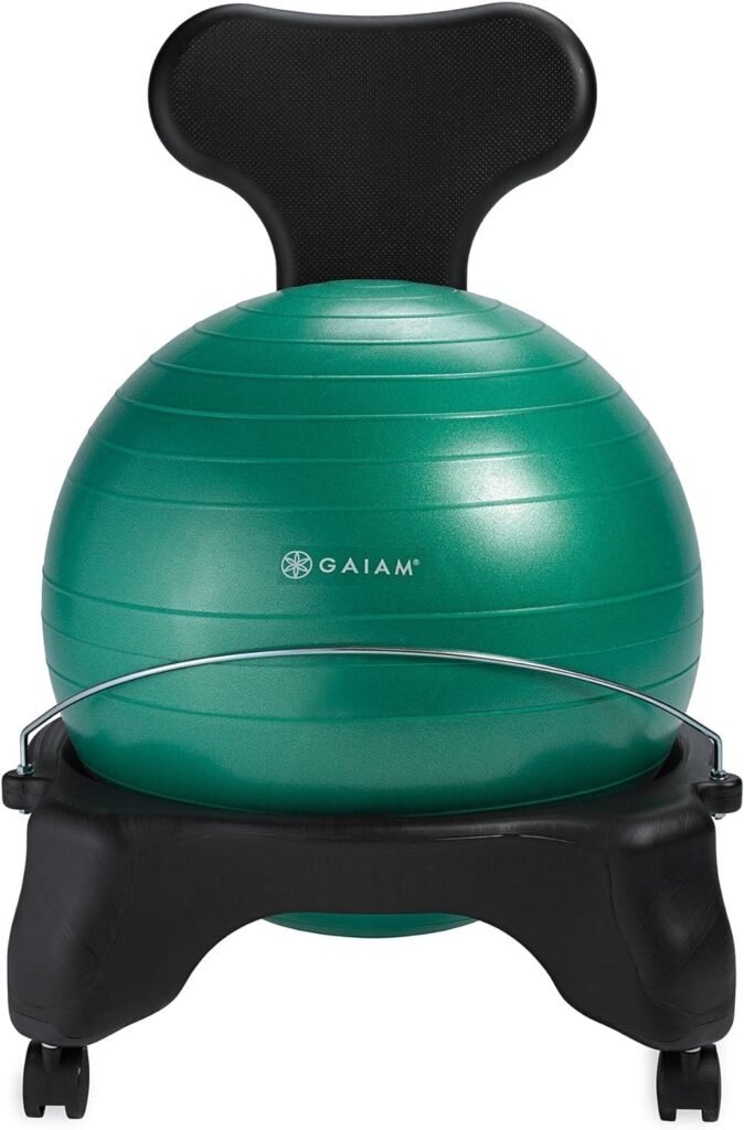 Gaiam Classic Balance Ball Chair Ball - Extra 52cm Balance Ball for Classic Balance Ball Chairs