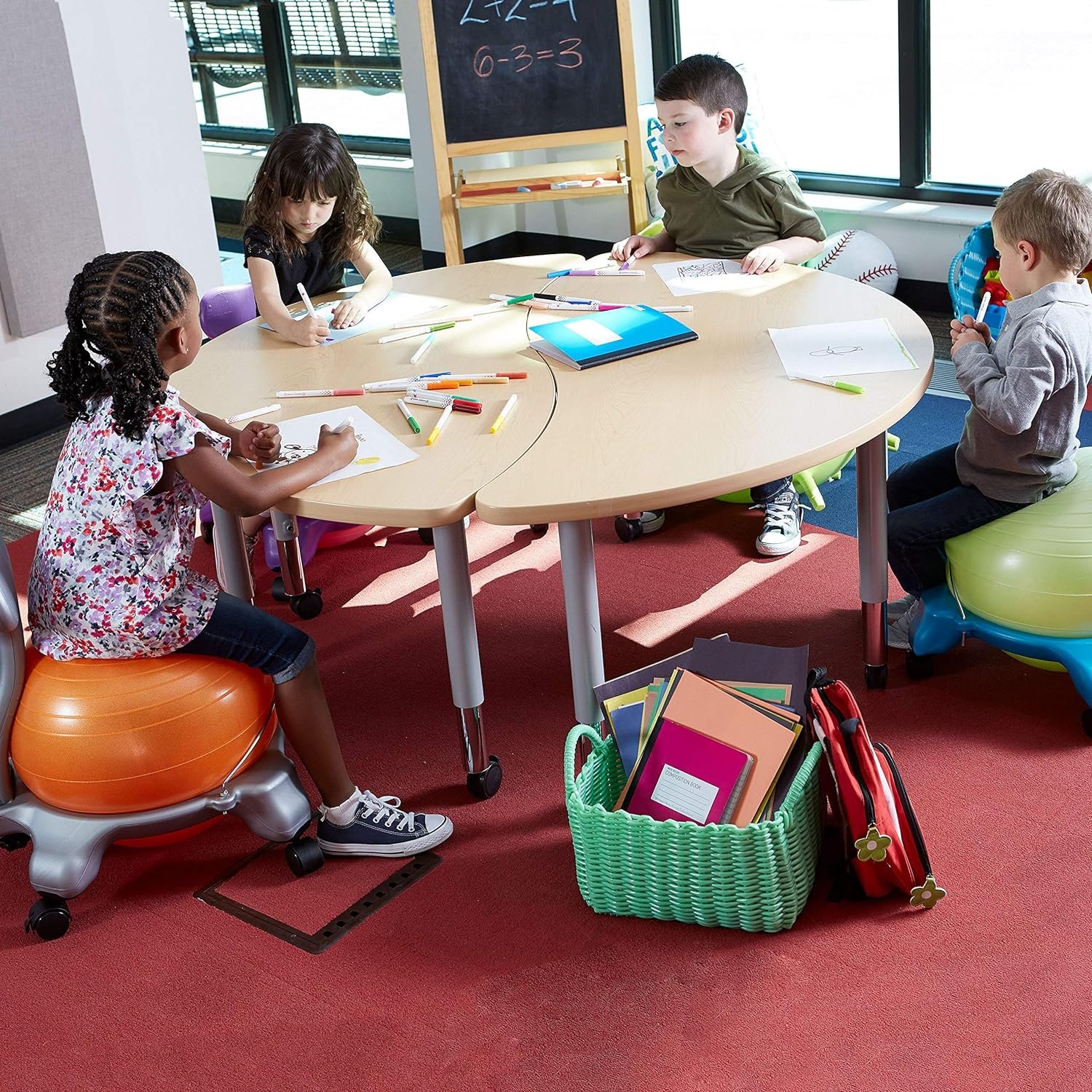 gaiam-kids-balance-ball-chair-classic-childrens-stability-ball-chair-alternative-school-classroom-flexible-desk-seating-1-4
